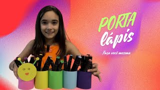 Diy Porta lápis de papel [upl. by Ahsieuqal229]