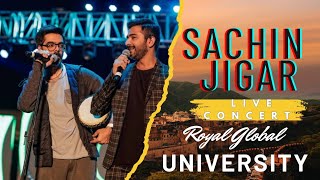 Sachin  Jigar Zubeen Garg live Concert Rengoni Music Awards 2024 Royal Global University [upl. by Emelda676]