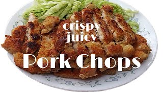 Crispy amp Juicy PORK CHOPS 29 [upl. by Ajax675]