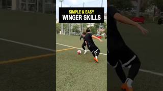 Learn 3 winger skills🔥⚽football soccer skills [upl. by Assek]