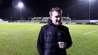 Inverurie Locos Post Match Interview 1301024 [upl. by Oironoh]