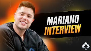 Professional Poker Player Cant Play The Drums  EXCLUSIVE Interview With Mariano [upl. by Dis]