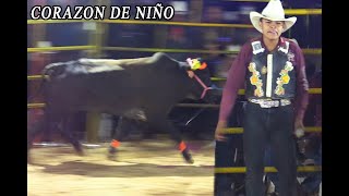 LLEGO EL TORO CORAZON DE NIÑO DESDE OAXACA RANCHO SANTA LAURITA JARIPEO EN EL BAÑITO MICHOACAN 2024 [upl. by Duester]