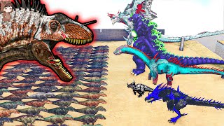 100 Savage Acro VS Mod Bosses  ARK Mod Battle Ep231 [upl. by Tem]