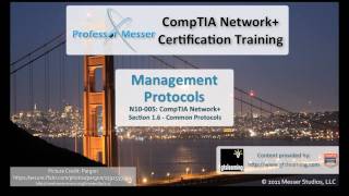 Management Protocols  CompTIA Network N10005 16 [upl. by Silber]