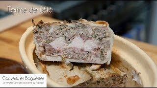 Terrine de porc et poulet  Couverts et Baguettes [upl. by Eelyam]