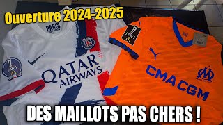 SPECIALE CLASICO🔥OUVERTURE DE MAILLOTS FOOTBALL PAS CHERS 20242025 ⚽️ [upl. by Mini419]