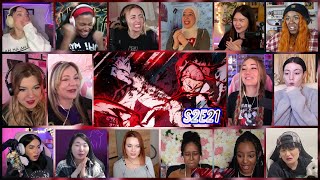 Jujutsu Kaisen Season 2 Episode 21 Girls Reaction Mashup  Shibuya Incident Arc Ep 16 [upl. by Burchett]