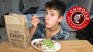 CHIPOTLE MUKBANG [upl. by Alcinia]