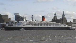 Goodbye QE2  Liverpool [upl. by Ennovy]