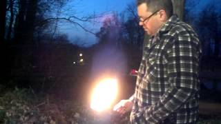 How my new fire starter works [upl. by Sherrod562]