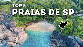 5 PRAIAS com ÁGUAS CRISTALINAS em SP [upl. by Siubhan469]