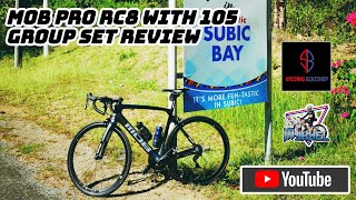 MOB Pro RC8 Build bike I Review I Shimano 105 Group Set with SirMykhel [upl. by Holzman]