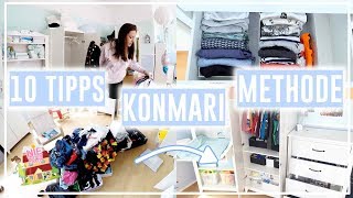 10 TIPPS Konmari Methode• Nie wieder aufräumen • OrganisationampAufbewahrung• Maria Castielle [upl. by Edwards]