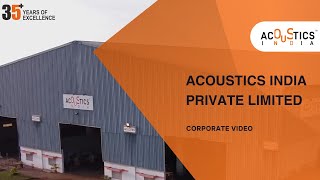 Acoustics India  Corporate Video [upl. by Esirehc]