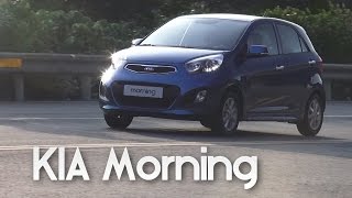 2014 KIA morning 試駕：高CP值都會小車 [upl. by Nolly488]