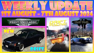 Everything Weekly Update 1st August  7th August 2024  GTA Online 5 [upl. by Alvin]