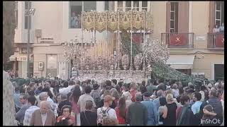 procesión extraordinaria de la virgen de gracia y esperanza Málaga [upl. by Nelag]