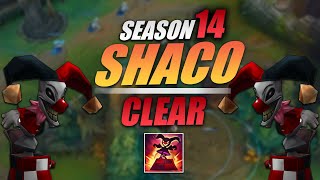 FASTEST FULL CLEAR FOR SHACO IN SEASON 14 Informative [upl. by Flavius130]