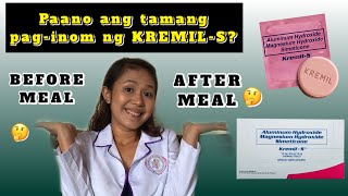 KREMILS FOR ACID REFLUX How to take KREMILS Gamot sa hyperacidity  Simply Shevy [upl. by Mascia]