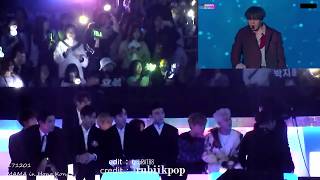 171201 EXO엑소 reaction to GOT7갓세븐 DAY6데이식스  You Are amp Never EverRock Ver MAMA [upl. by Cyrille]