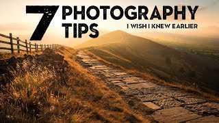 7 SIMPLE photography TIPS I wish I knew EARLIER [upl. by Aratas718]