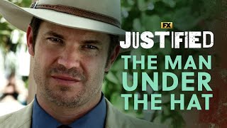 Raylan Givens The Man Under The Hat  Justified  FX [upl. by Suoivart923]