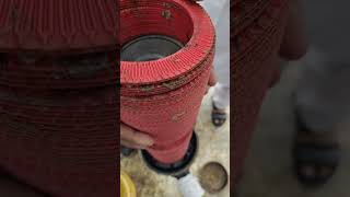 Cleaning air filter of drip irrigation system cleaning airfilter drip irrigation [upl. by Esyla]