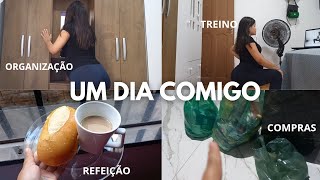 Vlog Como Me Exercito na Gravidez💪 Organizaçao💆‍♀️  compras do mês 🛍 [upl. by Zita193]