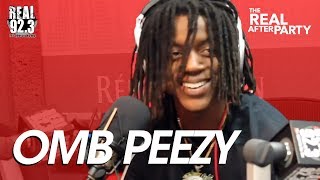 OMB Peezy Freestyle Over Meek Mill Beat on Real 923 [upl. by Nagol]