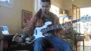 Uriah Duffy Shows the MAudio Trigger Finger wBass Guitar [upl. by Nevets511]