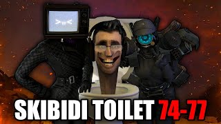 SKIBIDI TOILET CHARACTERS REACT TO  skibidi toilet 7477  FULL VERSION [upl. by Irneh]