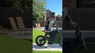 Ebike drop test Who won moto surron eridepro funny dirtbike electric [upl. by Cheri]