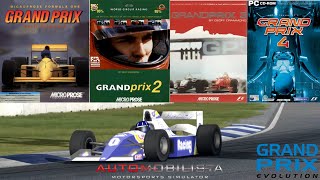 Grand Prix 1 2 3 amp 4  The Geoff Crammond Series on Automobilista  Grand Prix Evolution Mod [upl. by Irahc]