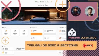On construit un TABLEAU DE BORD à l’aide de SECTIONS  invité spécial PIITAYA [upl. by Jemina]