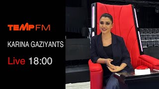 TempFM  Jonli efirida Karina Gaziyants  Карина Газиантс [upl. by Selie]