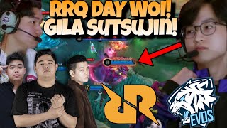 RRQ SUTSUJIN INI BOSS  RRQ DAY LETS GOOO  RRQ VS EVOS MATCH 1  MPL S14 [upl. by Octavus660]