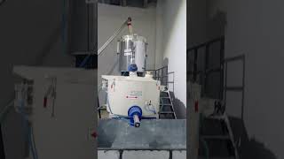 Turbo mixer for PVC door 500kg and cooling 1000kg [upl. by Nnylecyoj]