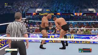 wwe2k23 Gunther vs Bill Goldberg 2024 full match [upl. by Norbel]