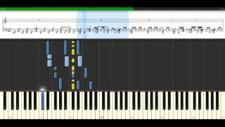 Limp Bizkit  Rollin Piano Tutorial Synthesia [upl. by Nennahs]