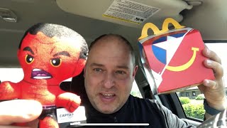 CAPTAIN AMERICA BRAVE NEW WORLD McDonald’s Happy Meal Toy Unboxing [upl. by Aipotu]