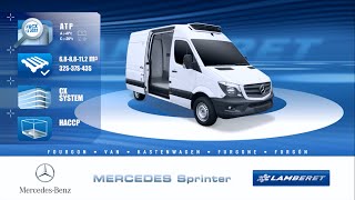 MERCEDES Sprinter fourgon frigorifique NCV3 [upl. by Ynatsyd]