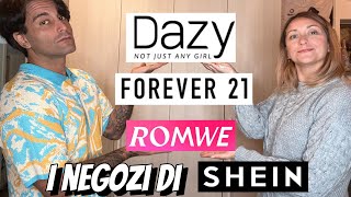 SHEIN ha aperto i NEGOZI Try on haul di LUCA [upl. by Etz140]