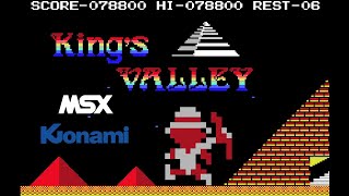 Kings Valley Long Play MSX キングス バレー [upl. by Kendricks]