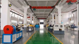 China pipe bending machine manufacturer  pipe end forming machine  pipe cutting machine factory [upl. by Nnaed]