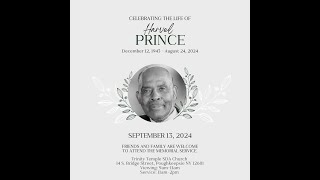 Celebrating The Life Of Harvel Prince [upl. by Adnawed101]