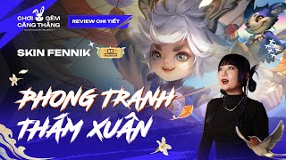 Review skin FENNIK PHONG TRANH THÁM XUÂN  bậc SS  Chơi gêm căng thẳng  Liên Quân Mobile [upl. by Kumler432]