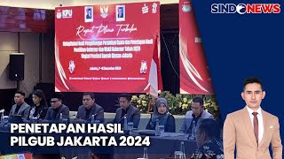 FULL Hasil Rekapitulasi Pilkada Jakarta  Sindo Sore 0812 [upl. by Kelby446]