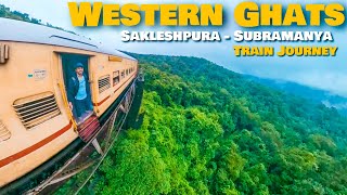 Sakleshpura to Subramanya Train Journey GREEN ROUTE  Karnataka Tourism [upl. by Wurster]