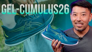 ASICS GELCUMULUS 26  Unboxing Detalhes Completo [upl. by Munro]